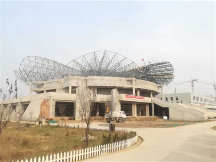 阜陽扶風體育館網架工程