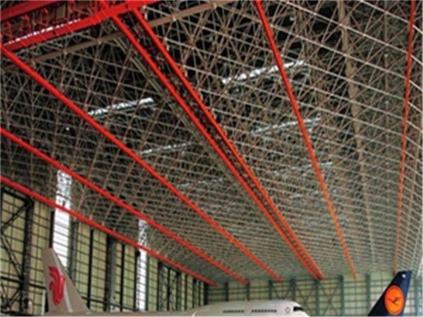 舟山西安倉儲物流網架生產廠家案例